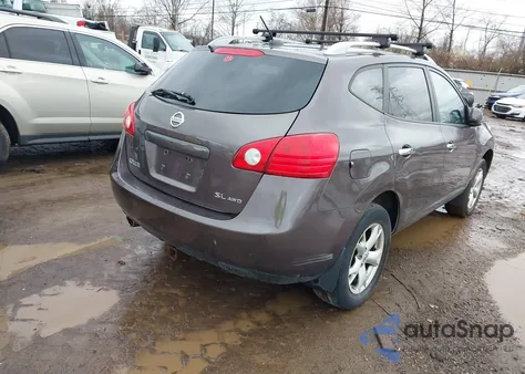 2010 Nissan Rogue Sl z USA, uszkodzony, nr VIN JN8AS5MV8AW123114